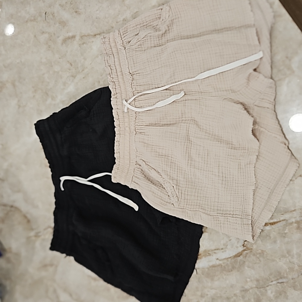 2 pairs of small shorts